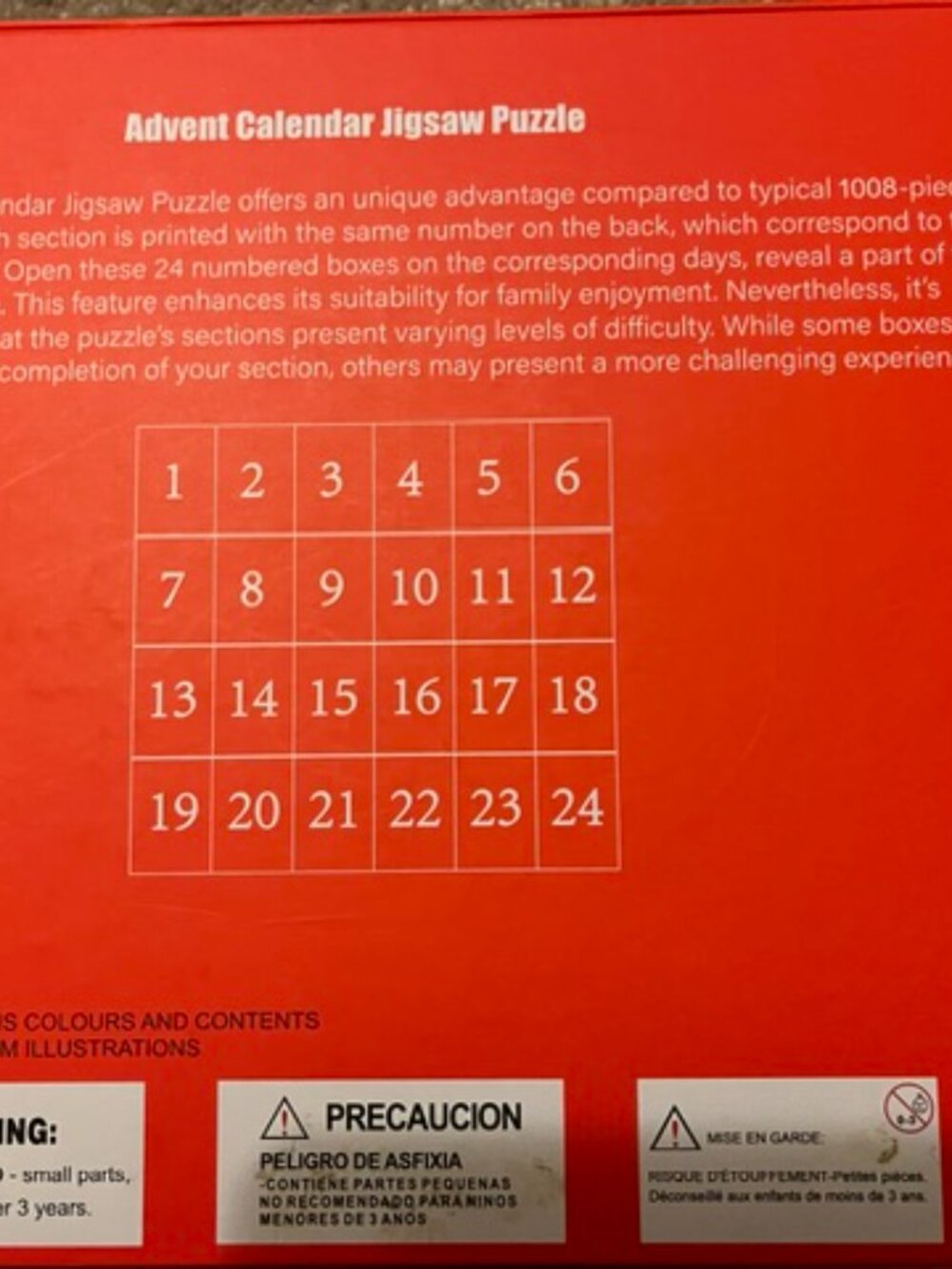 Advent puzzle - Picture 2 of 2